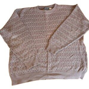 Peconic Bay Trader Men's Vintage Knit Crewneck Sweater XL (H5)